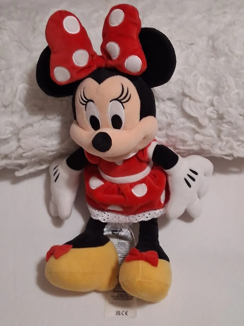 Disney Minnie Mouse Plush Toy - Red Bow & Dress